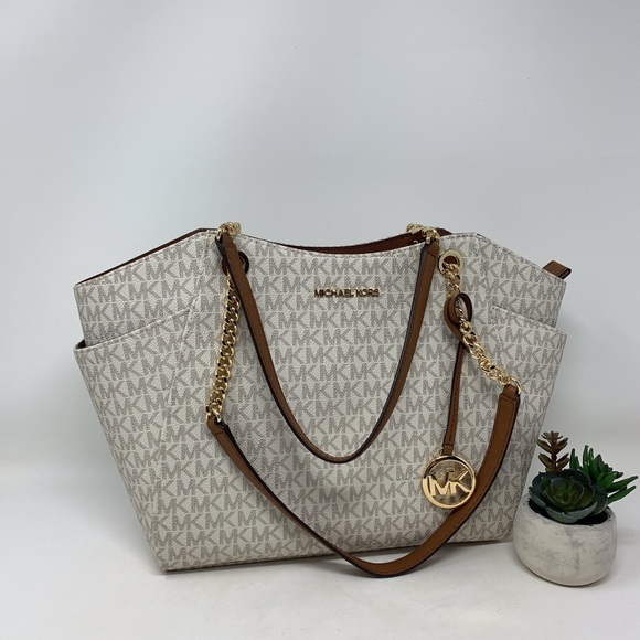 Michael Kors JST Large Chain Shoulder Bag - Picture 1 of 9